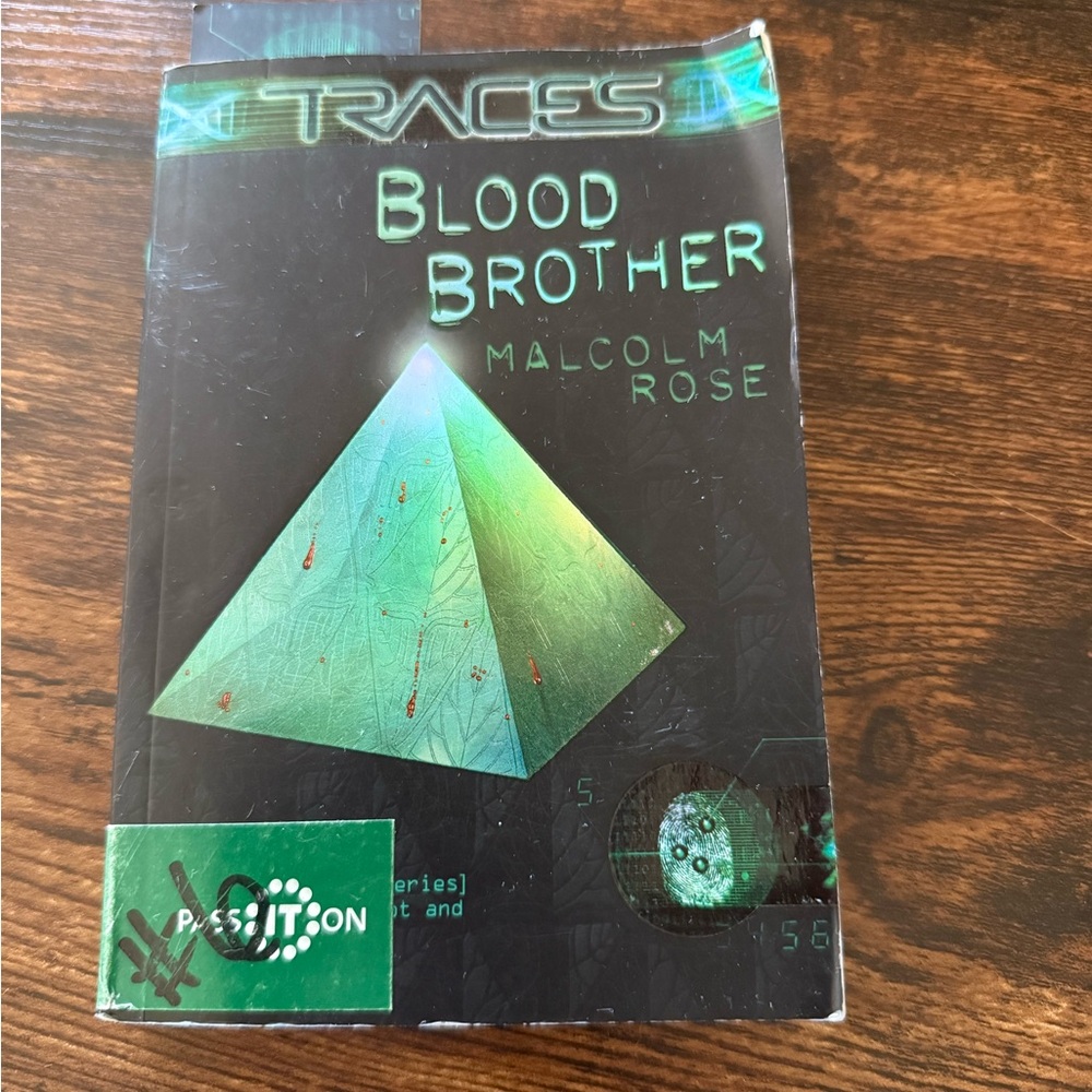 Traces: Blood Brother Book by Malcolm Rose